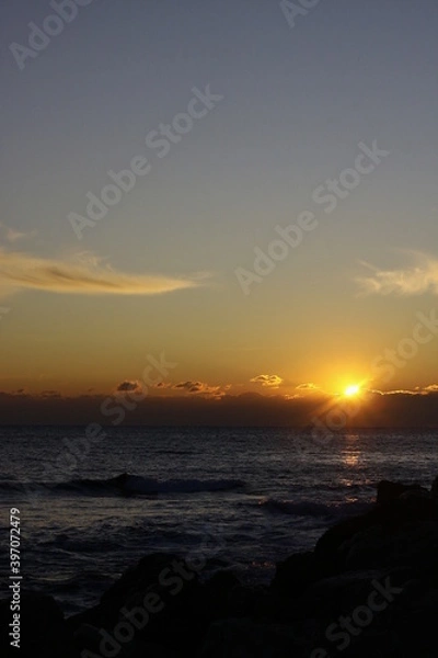 Obraz sunset over the sea