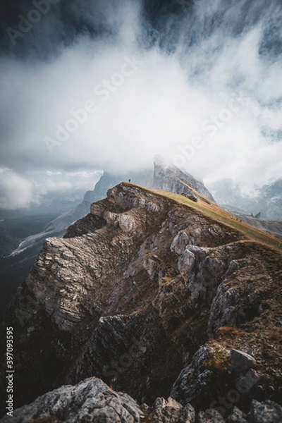 Fototapeta Gipfelblick