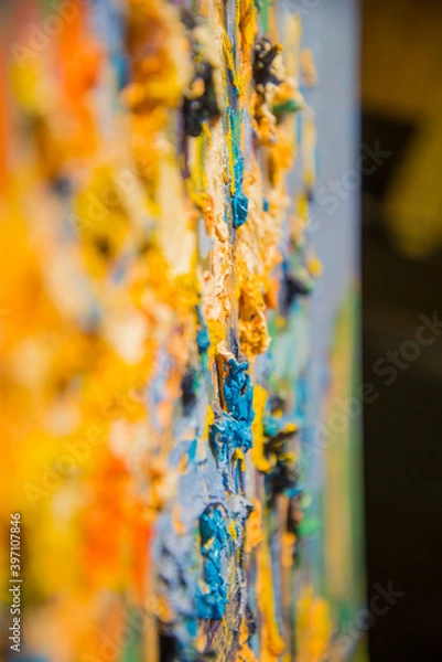 Obraz paint Venice abstract canvas