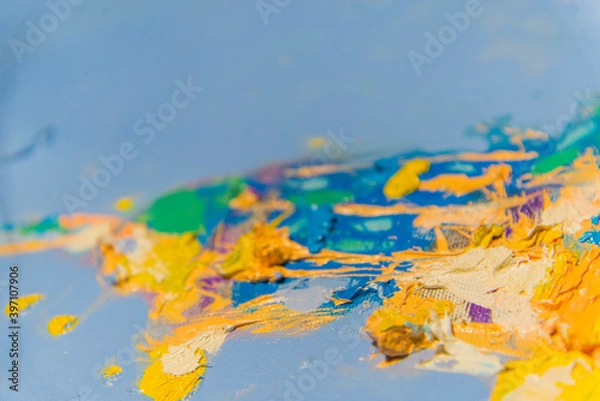 Obraz paint Venice abstract canvas