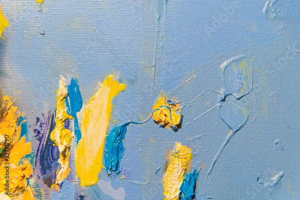 Obraz paint Venice abstract canvas