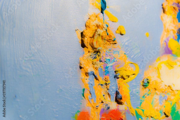 Obraz paint Venice abstract canvas