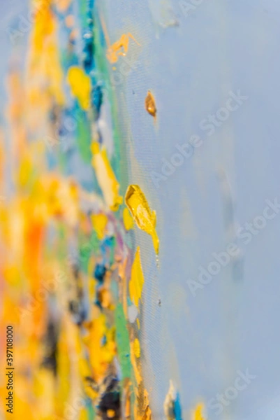 Obraz paint Venice abstract canvas