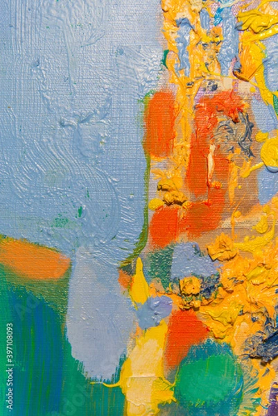 Obraz paint Venice abstract canvas