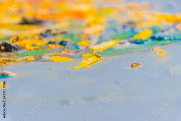 Obraz paint Venice abstract canvas