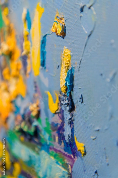 Obraz paint Venice abstract canvas