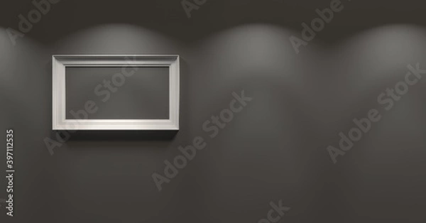 Obraz photo frame on wall