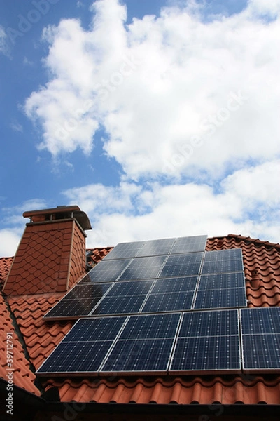 Fototapeta Solaranlage