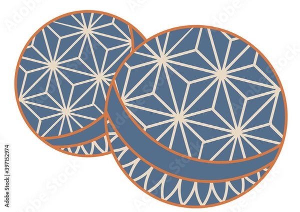 Obraz 新春和風素材_手毬