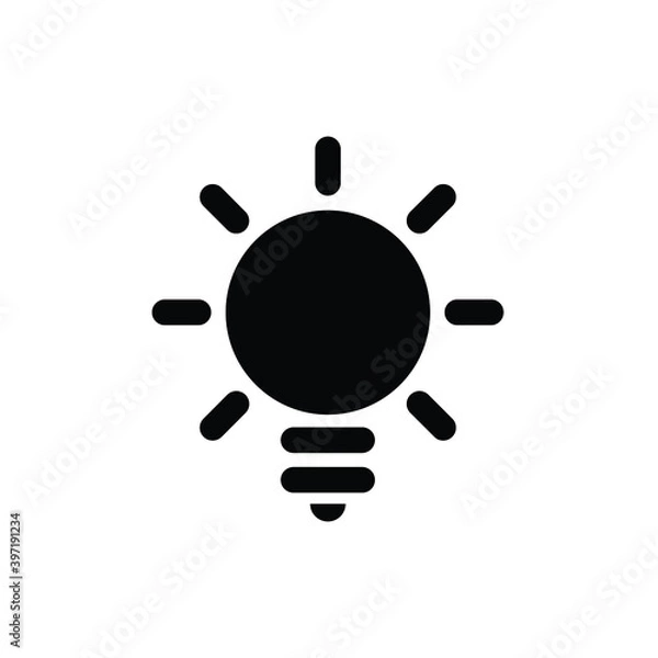 Obraz Ceiling lamp icon