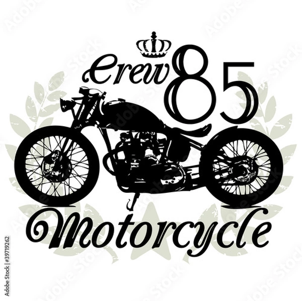 Fototapeta Motorcycle crew