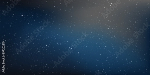Fototapeta Star universe background, Stardust in deep universe, Milky way galaxy, Vector Illustration.