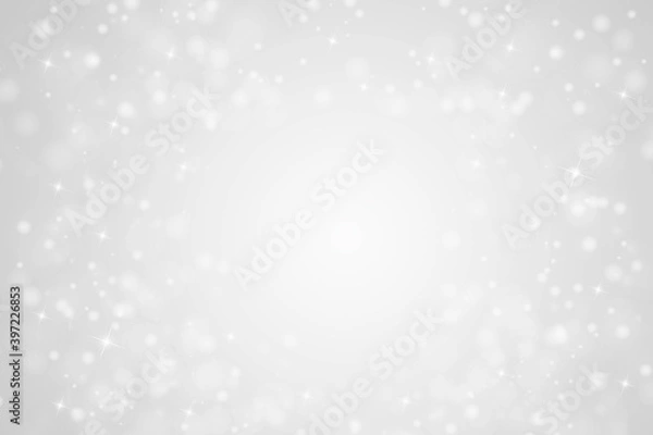 Fototapeta white bokeh background with soft bokeh lights.