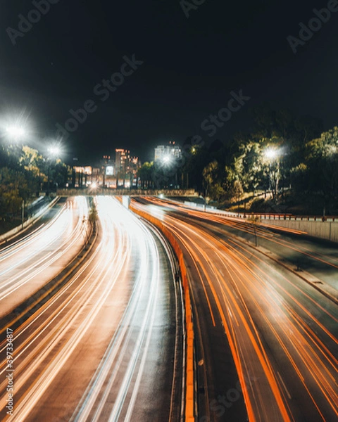 Obraz traffic on highway