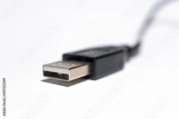 Obraz usb cable isolated on white