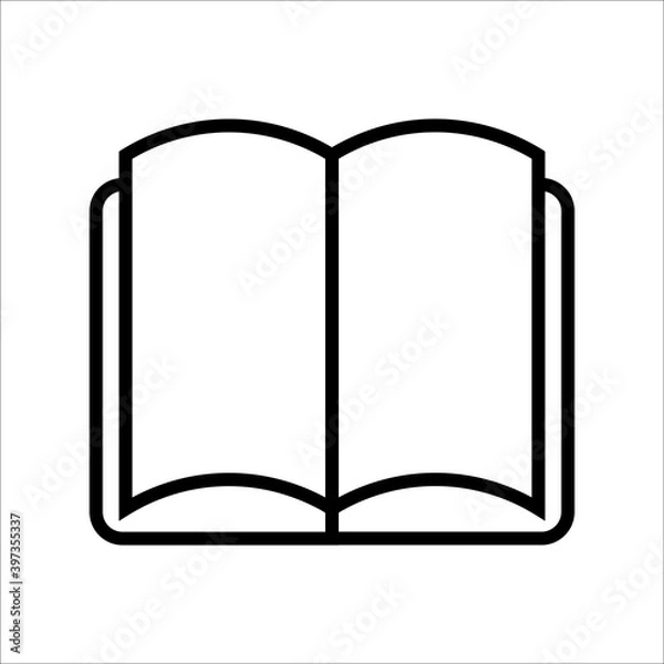 Fototapeta Book Icon 