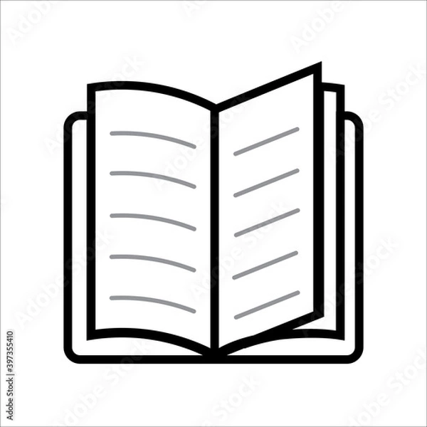 Fototapeta Book Icon 