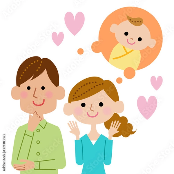 Obraz 赤ちゃんが欲しい夫婦