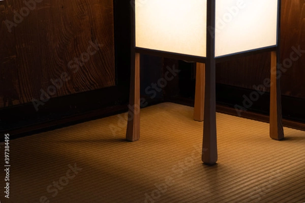 Obraz 和室の行燈