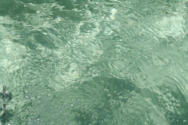 Obraz light green water