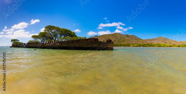 Obraz マグネティック島の沈船
