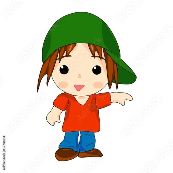 Obraz Hip Hop School Boy