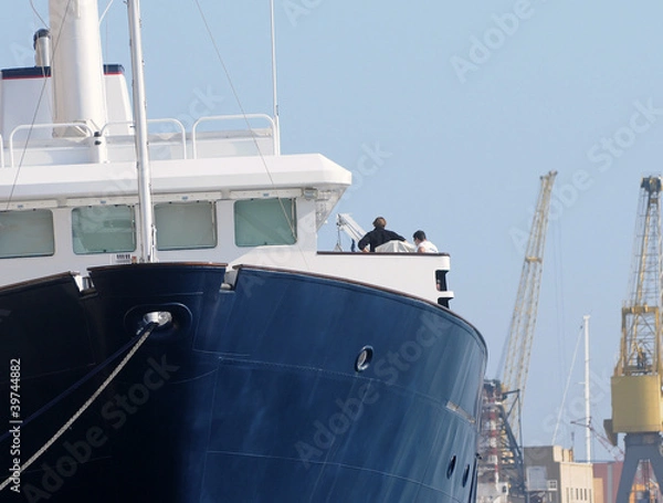 Fototapeta bridge ship