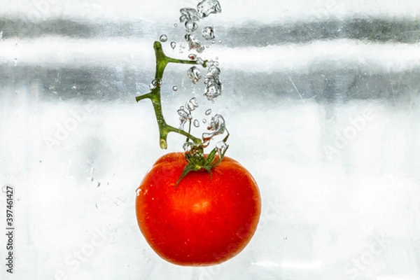 Obraz Tomate im Wasser