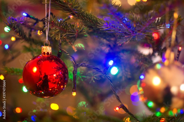 Obraz Ozdoby świąteczne