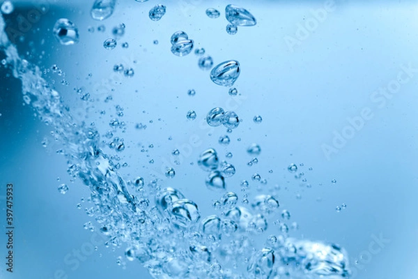 Obraz 水中を漂う気泡
