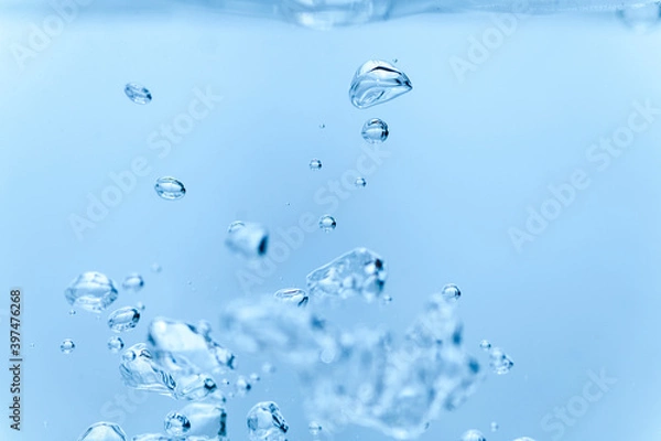 Obraz 水中を漂う気泡
