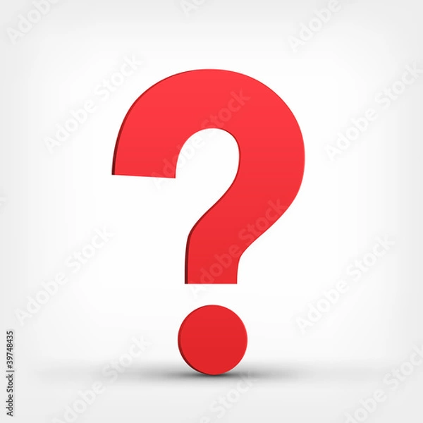Fototapeta Question Mark
