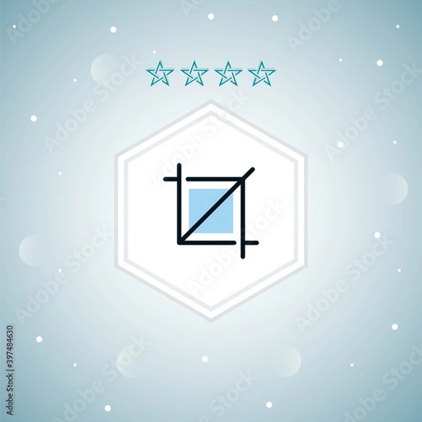 Fototapeta graphic tool vector icons modern