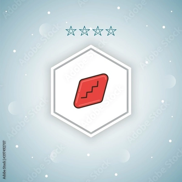 Fototapeta wine gum vector icons modern