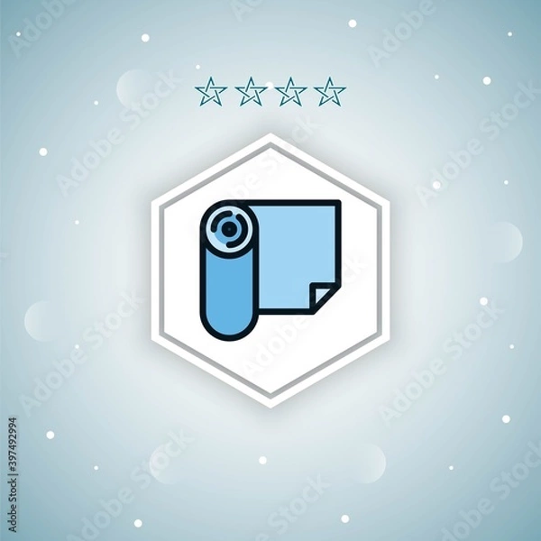 Fototapeta writer   vector icons modern