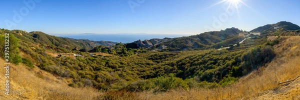 Fototapeta landscape in the mountains