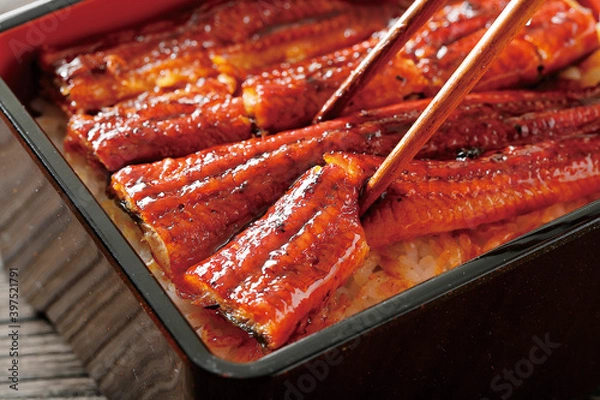 Obraz うな重（うなぎ）