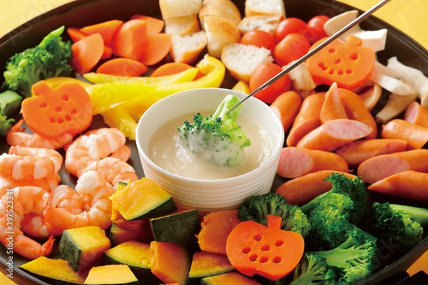 Obraz チーズフォンデュ ハロウィン