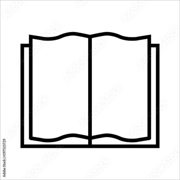 Fototapeta Book Icon