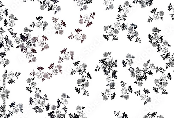 Fototapeta Light Pink vector texture with abstract forms.