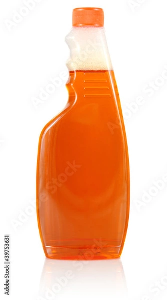 Obraz means for cleaning in limpid bottle