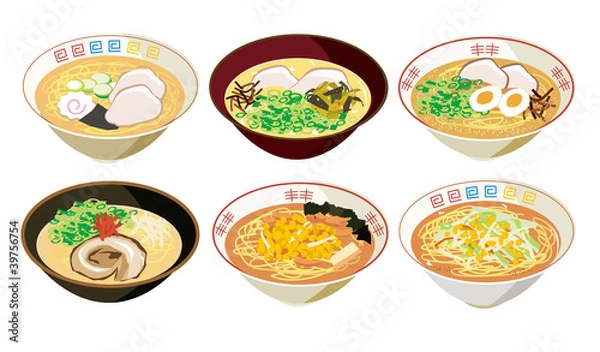 Fototapeta ラーメン