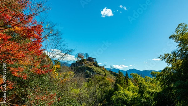 Obraz 苗木城跡(国指定史跡）　幕末期へ思いを馳せる中津川の山城
