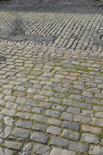 Obraz Cobblestone pavement