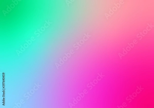 Obraz 水色とピンクのパステルグラデーション背景