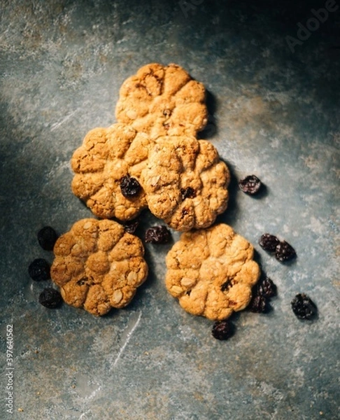 Fototapeta chocolate chip cookie