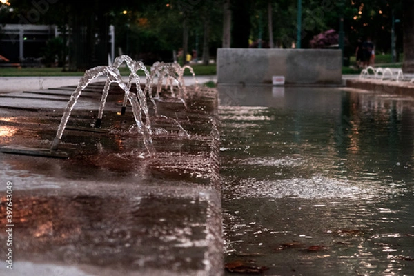 Obraz water fountains