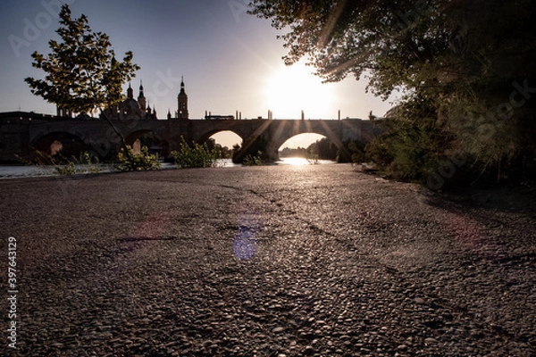 Obraz Saragossa's bridge