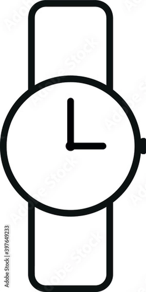 Fototapeta clock vector 