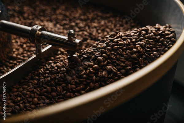 Obraz Roasting coffee